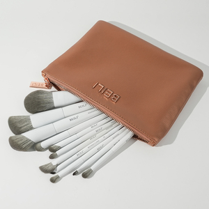 Wholesale Professional Makeup Brushes Kit Face Eye Eyeshadow Foundation <b>Make</b> <b>Up</b> Brush Set with Custom Logo Cosmetic <b>Pouch</b> - Product Image 1