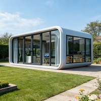 Offre Spéciale – Mini-maison de luxe préfabriquée style Apple, construction rapide, conteneur portable insonorisé de 20 ou 40 pieds pour bureau ou habitation