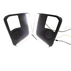 Winauto màu vàng tín hiệu lần lượt <span class=keywords><strong>LED</strong></span> đảo ngược dẫn ban ngày Chạy ánh sáng đèn sương mù cho Mitsubishi L200 Triton 2017 - 2019 - Product Image 4