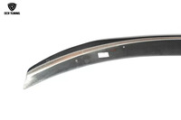 Spoiler Bagasi Belakang Serat Karbon Sayap Gaya GP untuk Bibir Belakang Mercedes Benz C200 C300 W205 Coupe C63 AMG S 2 Pintu