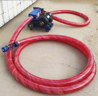 Convoyeur à vis flexible pneumatique monté sur véhicule CW, 3 kW, à vitesse réglable, durable, pour céréales, avec aspiration