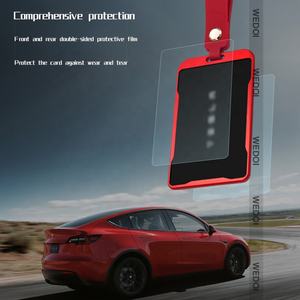 Étui à clé de voiture en alliage de Zinc pour <span class=keywords><strong>Tesla</strong></span> modèle <span class=keywords><strong>3</strong></span> Y porte-clés NFC porte-carte porte-clés étui à carte télécommande accessoires de Protection - Product Image 6
