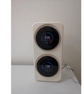 Mini machine à laver murale avec double seau pour usage domestique-pour sous-vêtements, chaussettes, lavage et séchage en un mini tambour - Product Image 5