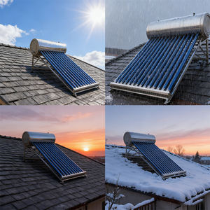 <span class=keywords><strong>Calentador</strong></span> de Agua Solar JIADELE de 100, 200 y 300 <span class=keywords><strong>Litros</strong></span>, <span class=keywords><strong>Calentador</strong></span> de Agua Solar Residencial Híbrido Sin Presión - Product Image 4