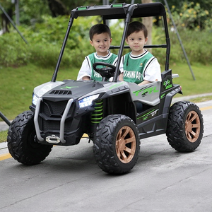 Auto Eléctrico para Niños de 12V 4WD con Control Remoto, Vehículo Todoterreno Convertible con Música y Luces para Paseos entre Padres e Hijos - Product Image 1