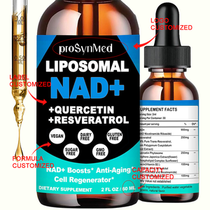 Gocce Liquide Liposomiali di NAD+ con Resveratrolo e <span class=keywords><strong>Quercetina</strong></span> - Energia Cellulare, Supporto Antiossidante e Integratore Alimentare per la Salute del DNA - Product Image 6