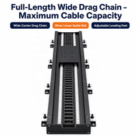 Module de mouvement linéaire en profilé aluminium OEM avec moteur, engrenage et roulement pour ligne d'automatisation d'assemblage et de manutention robotisée