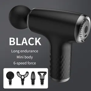 Mini Mạnh Mẽ Cầm Tay Tốc Độ Súng Massager Massager Massager Epistol Pistol Massage Rung Cơ Bắp Massage Súng