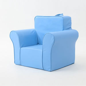 Échantillon gratuit OEM ODM mobilier de bureau pour salon dark blu canapé en tissu doux pour enfants <span class=keywords><strong>Club</strong></span> <span class=keywords><strong>fauteuil</strong></span> pour café chaise coussin de confort - Product Image 2