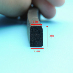 Epdm Rubber <b>Foam</b> Sealing Strip 10 In Rectangular For <b>Electrical</b> Cabinets Doors Windows Automotive Use - Product Image 4