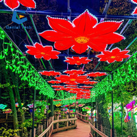 JN-Zm24 lanternes de poisson affichage extérieur célébrations du festival chinois fabrique des lumières animales poisson attrayant