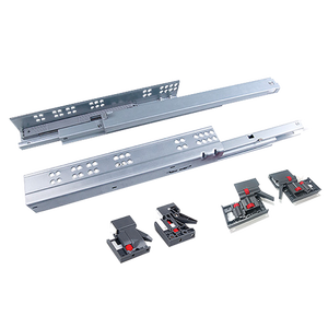 GUÍA DE CAJÓN EXTENSIÓN COMPLETA SINCRONIZADA CON CIERRE SUAVE 35 cm - Product Image 1