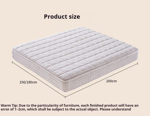 Hybrid Memory Foam &amp; Latex Mattress King/<strong>Queen</strong> <strong>Size</strong> Foldable Hotel Luxury With Removable Cover Furniture Anti-Mite Lounger <strong>Futon</strong> - Product Image 3