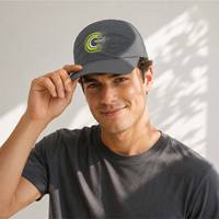 Casquette de camping OEM ODM personnalisée à 7 panneaux en nylon imperméable et respirant, avec logo imprimé par transfert thermique découpé au laser, vente en gros, légère, pour le ski et les activités de plein air