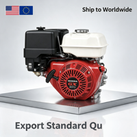 Moteur à essence horizontal 170F monocylindre OHV 4 temps refroidi par air Euro 5 215cc 7,5 CV de haute qualité pour la vente en gros