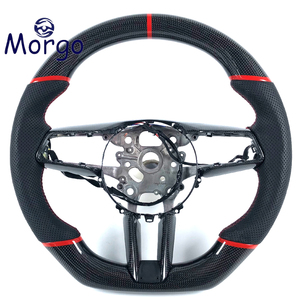 Volante in Fibra di Carbonio per Porsche Cayenne Panamera 911 992 997 718 Boxster <span class=keywords><strong>Macan</strong></span> Accessori Interni Auto - Product Image 1