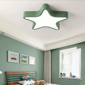 Lámpara de <span class=keywords><strong>Techo</strong></span> LED con Forma de Estrella para Habitación Infantil, Comedor, Sala de Estar, Dormitorio, Estudio, Parque de Atracciones, Decoración de Cuarto de Bebé - Product Image 5