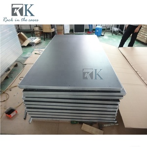 Detachable <b>Platform</b> <b>Stage</b> with Stairs Complete Set Aluminum <b>Stage</b> <b>Platform</b> - Product Image 5