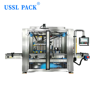 Équipement de remplissage en ligne RF-1012 pour huile comestible, sirop, sauces épaisses, <span class=keywords><strong>jerrycan</strong></span> en plastique – Machine de remplissage automatique multi-têtes pour liquides et pâtes - Product Image 2