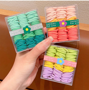 Diademas de Caramelo al por Mayor, 90 Piezas/Caja, Diademas Coloridas para Niñas, Lazos para el Cabello, Lazos Elásticos para el Cabello, Accesorios para el Cabello de Niñas - Product Image 3