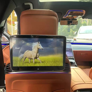 Pantalla de TV para Reposacabezas AZTON con Sistema Operativo Android 12 de 13.3 Pulgadas para Mercedes W223 S400 S500 S450 2025 con Soporte Especial Oculto Dentro del Asiento - Product Image 4