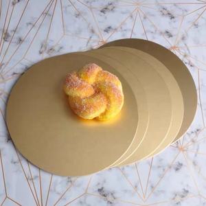 Tablero de pastel elegante de alta calidad, forma redonda, juegos de Base de pastel de forma cuadrada, tambor de pastel corrugado resistente al calor a prueba de grasa - Product Image 2