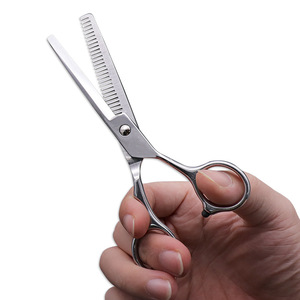 Lubanzuo Thinning Shears Stainless Steel 58g Long Handle Hairdressing Scissors For Bangs Trimming - Product Image 4