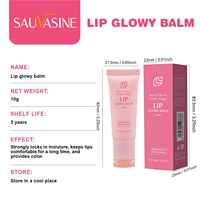 Bálsamo Labial con Sabor a Frutas Nutritivo con Logotipo Personalizado, 10 g, Hidratante de Uso Diario para Labios Secos y Agrietados, para Todo Tipo de Piel