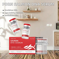 FALANQE Salmon DNA Sodium Water Light Kinetic Essence Ampoule Serum Wajah Anti-Kerut Melembapkan Untuk Penggunaan di Rumah