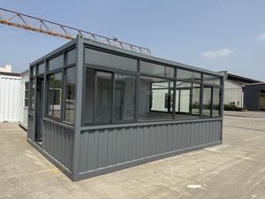 أفضل سعر منزل حاوية شحن فولاذي قابل للطي وصديق للبيئة بمقاس 20 قدمًا، مخصص للاستخدام كمقهى أو غرفة نوم أو مركز تجاري - Product Image 4