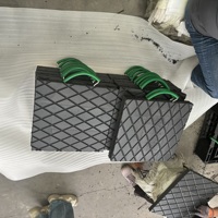 Patins de support de grue portables en polyéthylène de haute qualité avec poignée, antidérapants, haute capacité de charge, tapis de grue