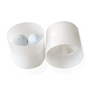 Tazza da <span class=keywords><strong>Golf</strong></span> in plastica da 4 pollici con 6 fori di scarico per pratica di Putting Green per interni esterni per golfisti in giardino - Product Image 3