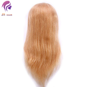 Tête d'entraînement pour <span class=keywords><strong>cheveux</strong></span> féminins avec épaules, <span class=keywords><strong>cheveux</strong></span> longs en vinyle réalistes de 22 pouces, tête de mannequin dorée avec <span class=keywords><strong>cheveux</strong></span>, tête d'entraînement pour la coupe de <span class=keywords><strong>cheveux</strong></span> - Product Image 3