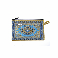 Portefeuille tissé à personnaliser, porte-monnaie avec écriture du nom, filet turc, tapis turc en stock De La Turquie