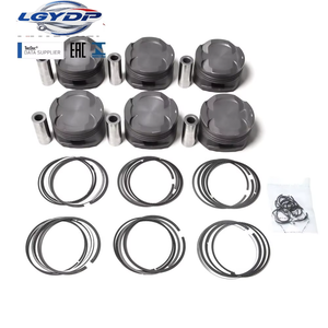RACEORLY B58 Ensemble de pistons et de segments forgés pour <span class=keywords><strong>BMW</strong></span> 540i 640i 740i 840i X5 X6 X7 3.0L - Product Image 2