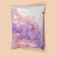 Sacs personnalisés, Enveloppe colorée, Logo imprimé, Pochette Postale, emballage pour vêtements, 50 pièces
