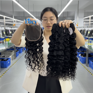 Paquetes de Cabello Natural de 40 Pulgadas, Cabello Virgen <span class=keywords><strong>Filipino</strong></span> Rizado de un Solo Donante, Extensiones de Cabello Humano Rizado al Por Mayor - Product Image 3