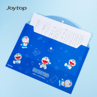 Joytop 102893 Venta al por Mayor Carpeta de Archivos A4 Personalizada de Doraemon, Diseño de Anime de Plástico Impermeable para Suministros Escolares y de Oficina