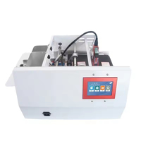 Imprimante jet d'encre à écran tactile intelligent T110-HG pour l'impression sur cuir, machine de codage à alimentation automatique pour cartes d'identité et cartes PVC en lot