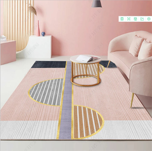 Alfombra y tapetes sencillos de estilo nórdico para sala de estar, manta para mesa de café y sofá, decoración del hogar, alfombrilla antideslizante para juegos para niños - Product Image 5