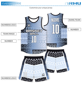 Maillot de basket-ball personnalisé de qualité supérieure, fabriqué aux États-Unis, pour toutes les équipes, avec un style tendance en gros - Product Image 5