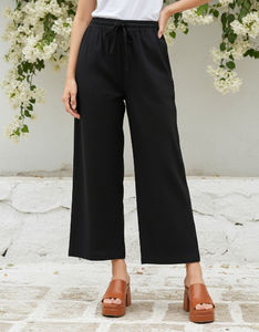 Pantalon élégant en rayonne pour hommes et femmes, léger, confortable, respirant, parfait pour le bureau, les occasions décontractées et les voyages - Product Image 4