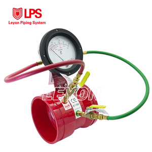 Sistema de extinción de incendios LEYON FM UL, sistema de rociadores contra incendios, válvulas de extinción de incendios de hierro dúctil, medidor de flujo de prueba de bomba contra incendios con ranuras <span class=keywords><strong>GVI</strong></span> - Product Image 3