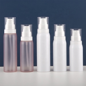 100ml 120ml di plastica cosmetica bianca flaconi <span class=keywords><strong>Spray</strong></span> Toner rosa trasparente e smerigliato confezione per animali domestici - Product Image 1