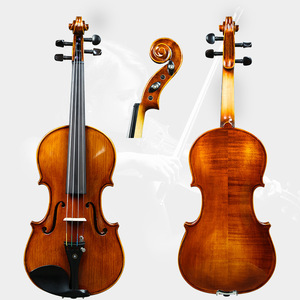 Violín de Alto Rendimiento Hecho a Mano de Estilo Italiano, Personalizado por Fábrica Mayorista OEM, Logotipo Personalizado para Marcas de Instrumentos Musicales - Product Image 2