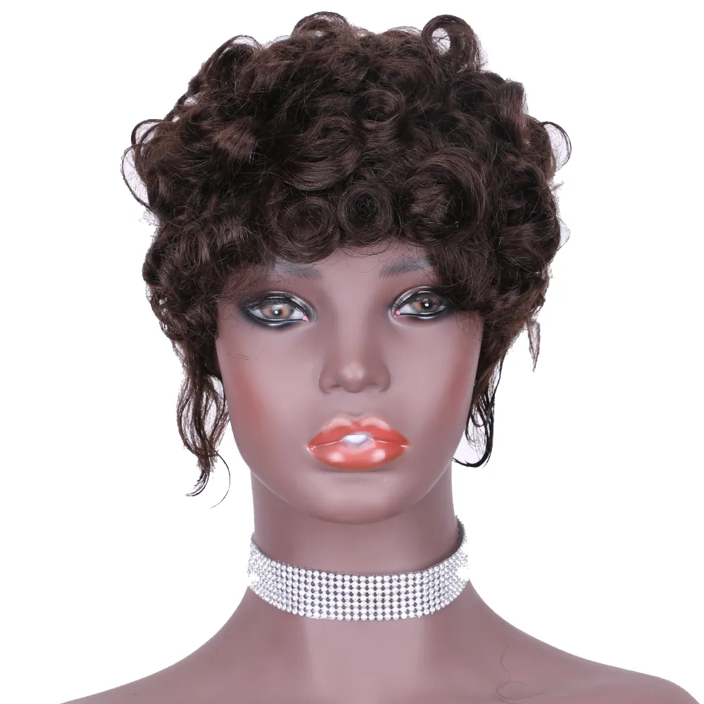 good quality fast selling bob wigs u part blonde wig oem machine making short wigs for black women synthetic
