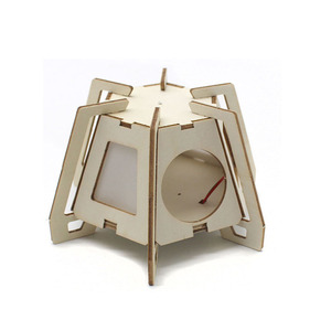 Cabina de <span class=keywords><strong>Refugio</strong></span> de Emergencia <span class=keywords><strong>Serie</strong></span> Base Marte, Herramienta Educativa para Experimentos Científicos de Estudiantes, Modelo Pequeño de Ensamblaje en Metal/Madera/Plástico - Product Image 5