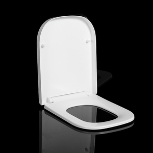 Asiento de Inodoro Cuadrado YYU de Instalación Rápida, Asiento de Inodoro UF con Cierre Silencioso para <span class=keywords><strong>Roca</strong></span> Gap Shape - Product Image 2