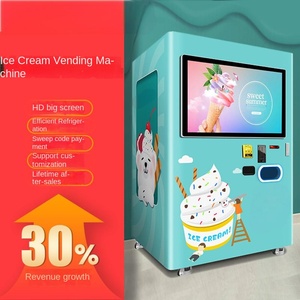 24-Hour Fully Automatic Touch Screen <b>Soft</b> <b>Ice</b> <b>Cream</b> Vending <b>Machine</b> Smart Bakery <b>Ice</b> <b>Cream</b> Maker <b>Machine</b> - Product Image 2