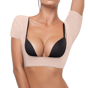 Chaleco reutilizable para mujer contra el sudor en las axilas, camiseta con almohadillas a prueba de sudor, ropa interior antisudor para mujer y niña, camiseta de manga corta para axilas - Product Image 3